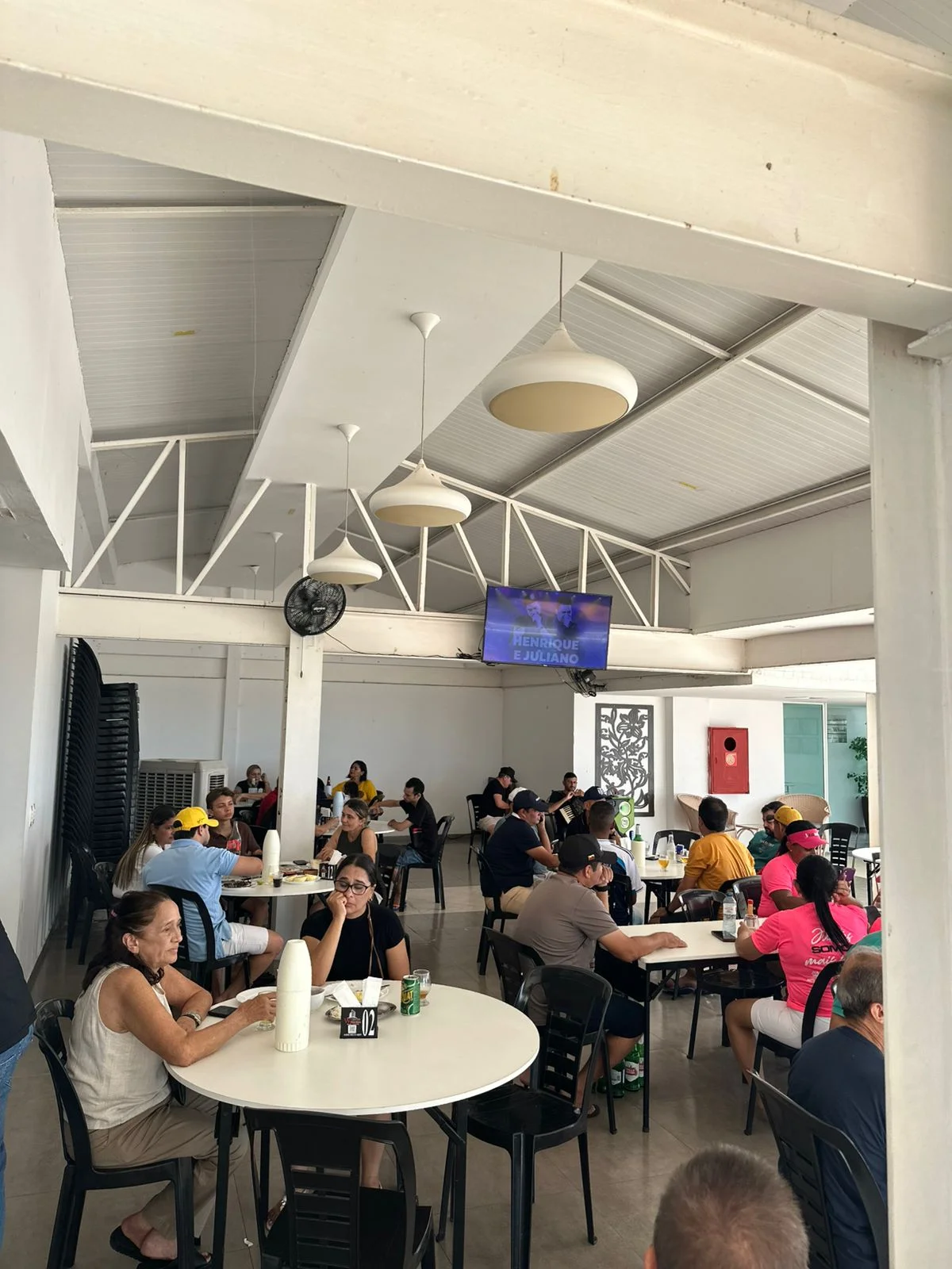 Área interna da Pousada e Restaurante W Center Premium